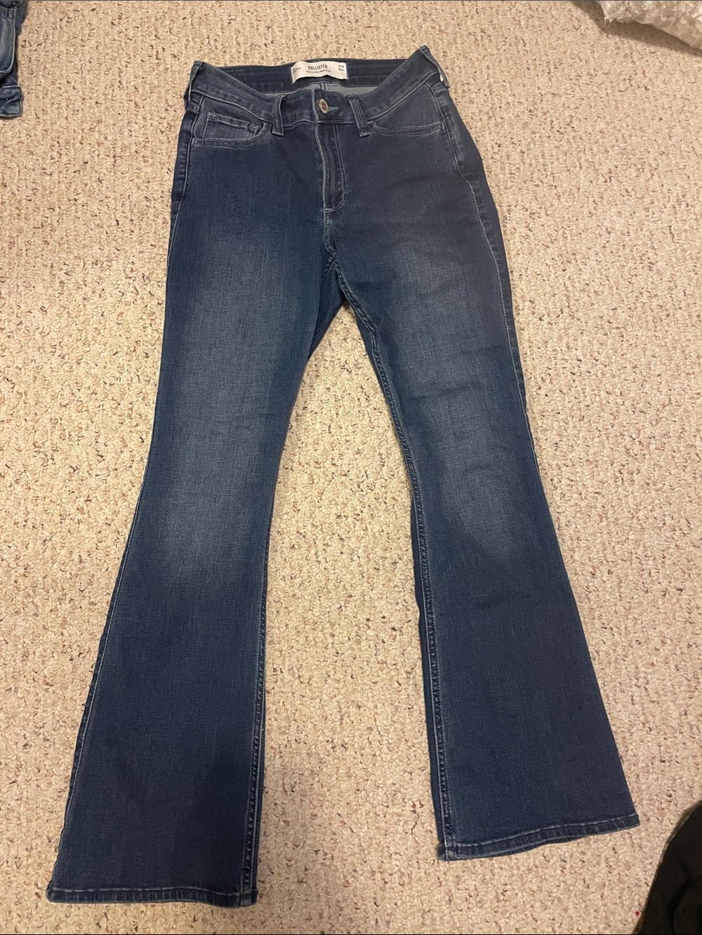 Hollister Dark Blue Flared Jeans